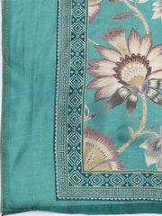 Printed Muslin Unstitched Suit With Dupatta