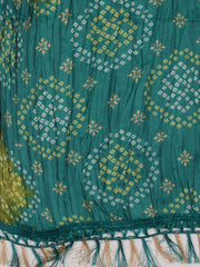 Neck Embroidered Chanderi Unstitched Suit Piece With Dupatta