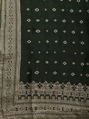 Woven Chanderi Unstitched Suit Piece With Dupatta