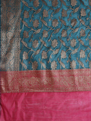 Banarasi Chanderi Unstitched Suit With Dupatta