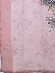 Printed Muslin Unstitched Suit With Dupatta