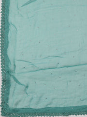 All Over Embroidery Chiffon Unstitched Suit Piece With Dupatta