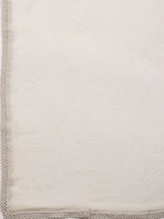 All Over Embroidery Chanderi Unstitched Suit Piece With Dupatta