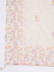 Printed Cotton Blend Unstitched Suit Piece With Dupatta