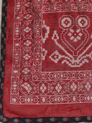 Printed Cotton Blend Unstitched Suit With Dupatta