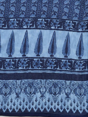 Printed Cotton Blend Unstitched Suit Piece With Dupatta