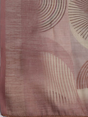 Neck Embroidery Chanderi Unstitched Suit With Dupatta