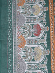 Printed Cotton Blend Unstitched Suit With Dupatta