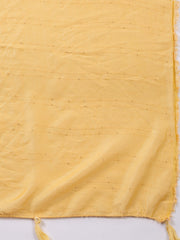 Floral Printed Linen Unstitched Suit With Dupatta