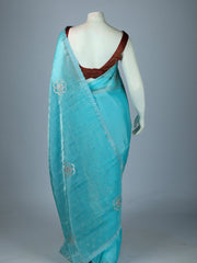 Embroidered Art Silk Saree