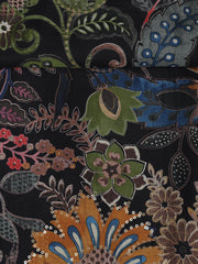 Neck Embroidered Cotton Blend Unstitched Suit Piece With Dupatta