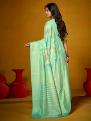 Zari Jaal Woven Art Silk Saree