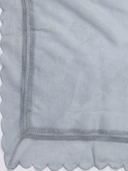 Embroidery Tissue Unstitched Suit With Dupatta