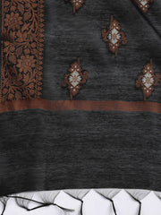 Woven Chanderi Unstitched Suit With Dupatta