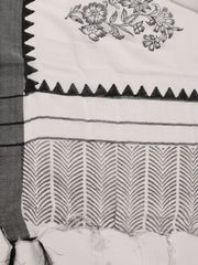 Neck Embroided Cotton Blend Unstitched Suit With Dupatta