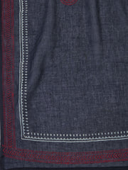 Printed Cotton Blend Unstitched Suit Piece With Dupatta