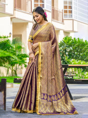 Woven Design Art Silk Saree
