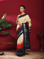 Digital Print Art Silk Saree