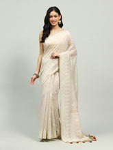 Embroidered Border Booti Art Silk Saree