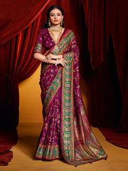 Digital Printed Art Crepe Saree