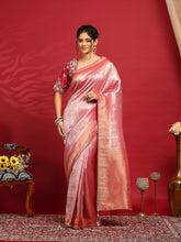 Embroidered Dola Silk Saree