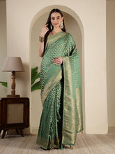 Woven Design Satin Saree