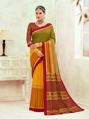 Printed Art Silk Saree