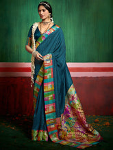 Zari Border Art Silk Saree