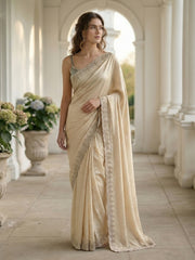Embroidered Georgette Saree
