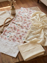 Embroidered Cotton Blend Unstitched Suit With Pant & Dupatta