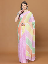 Floral Printed Chiffon Woven Saree