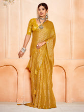 Digital Printed Chiffon Saree