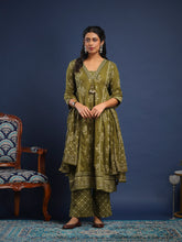 Printed Cotton Kurta With Pant & Dupatta