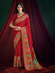 Plain Art Silk Saree
