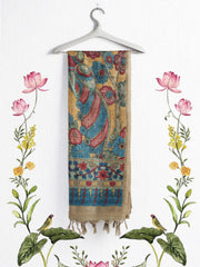 Printed Tussar Saree