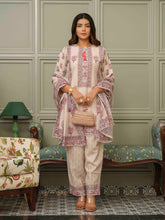 Printed Cotton Blend Kurta With Pants & Dupatta
