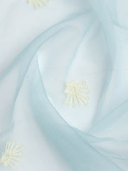 Cotton Blend Unstitched Suit Piece With Dupatta