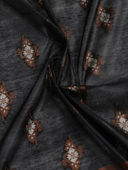 Woven Chanderi Unstitched Suit With Dupatta