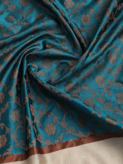 Woven Chanderi Unstitched Suit With Dupatta