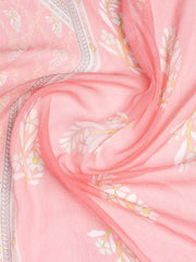 Printed Muslin Unstitched Suit With Dupatta