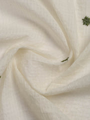 Embroidered Cotton Blend Unstitched Suit Piece With Dupatta