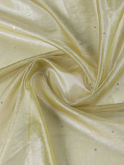 Neck Embroidered Tissue Unstitched Suit With Dupatta