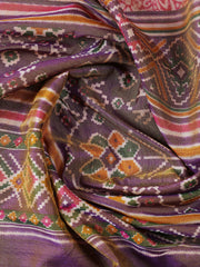 Printed Chanderi Unstitched Suit With Dupatta