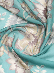 Printed Muslin Unstitched Suit With Dupatta