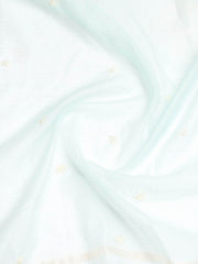 Embroidered Cotton Blend Unstitched Suit Piece With Dupatta