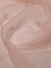 All Over Embroidery Chiffon Unstitched Suit Piece With Dupatta