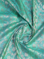 Woven Chanderi Unstitched Suit With Dupatta