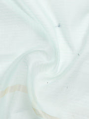 Neck Embroidered Cotton Blend Unstitched Suit With Dupatta