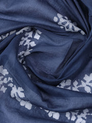 Printed Cotton Blend Unstitched Suit With Dupatta