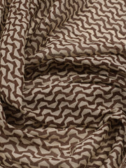 Printed Cotton Blend Unstitched Suit With Dupatta